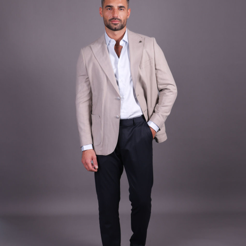 blazer dark beige 4618